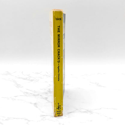 The Mirror Cracked by Agatha Christie [FIRST PAPERBACK PRINTING] 1964 • Pocket Books