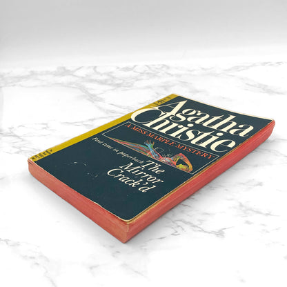 The Mirror Cracked by Agatha Christie [FIRST PAPERBACK PRINTING] 1964 • Pocket Books