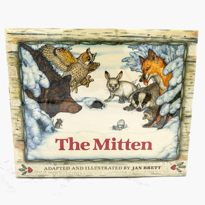 The Mitten by Jan Brett [FIRST EDITION] 1989 • G.P. Putnam's Sons