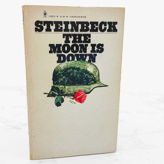 The Moon is Down by John Steinbeck [1976 PAPERBACK] • Bantam