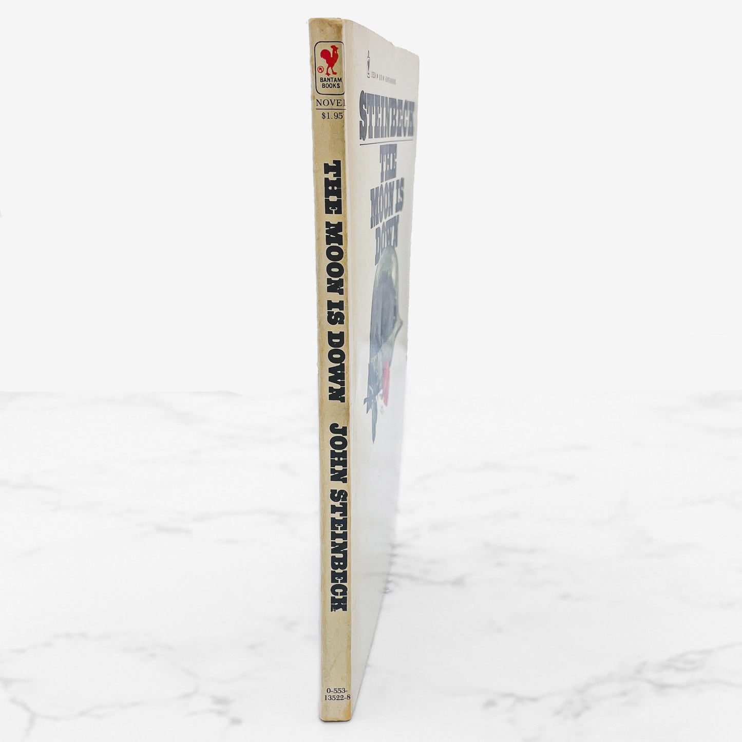 The Moon is Down by John Steinbeck [1976 PAPERBACK] • Bantam