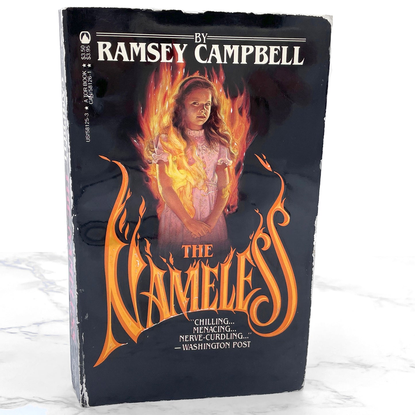 The Nameless by Ramsey Campbell [1985 PAPERBACK] • Tor Horror