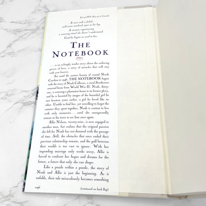 The Notebook by Nicholas Sparks [FIRST EDITION • FIRST PRINTING] 1996