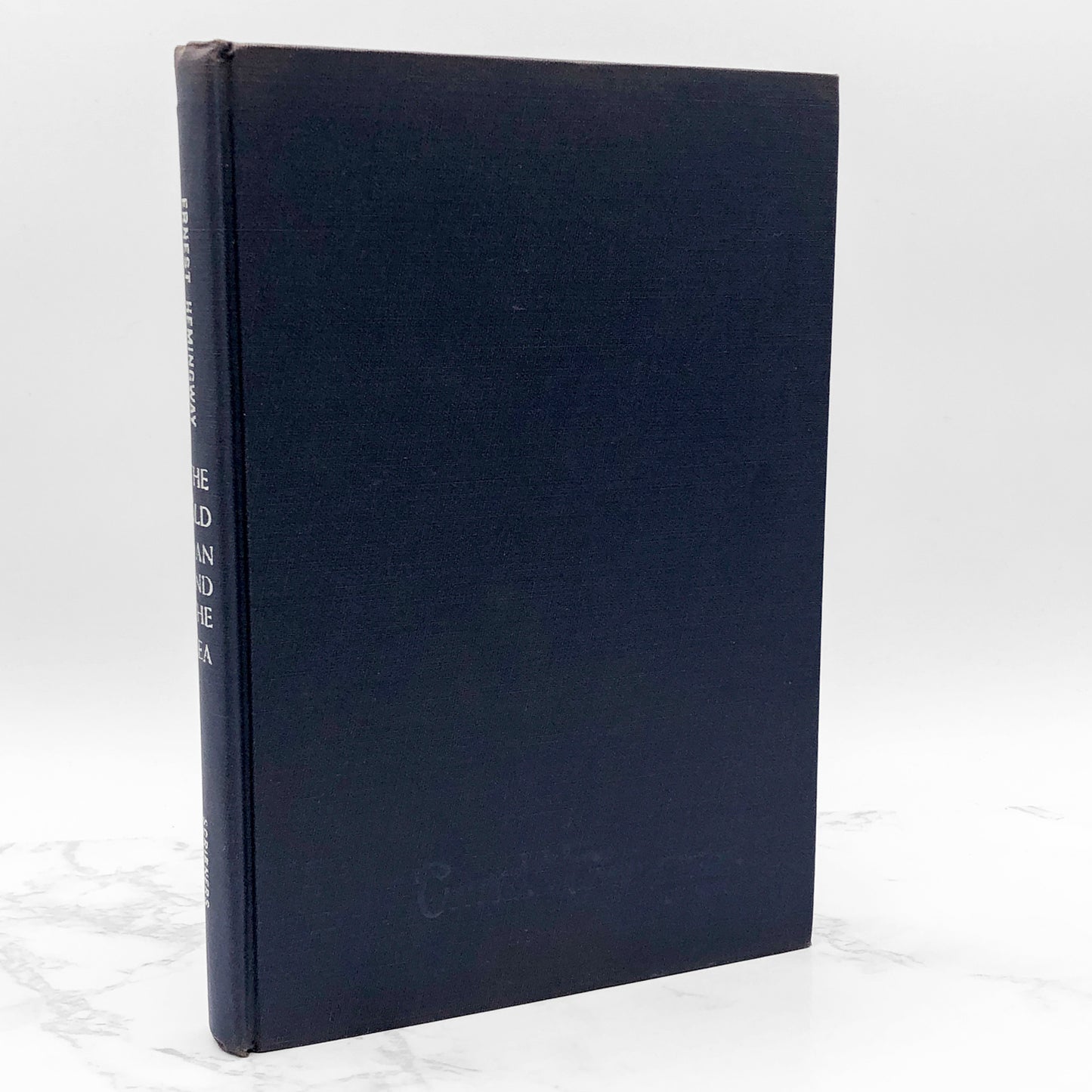 The Old Man and The Sea by Ernest Hemingway [FIRST BOOK CLUB EDITION] 1952 • Charles Scribner's Sons