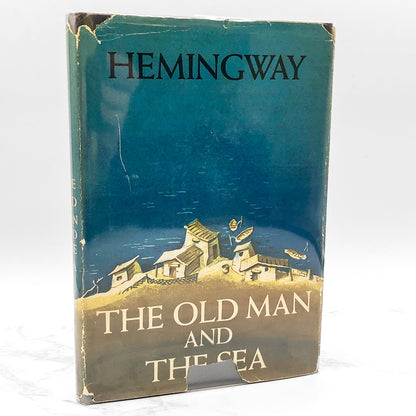 The Old Man and The Sea by Ernest Hemingway [FIRST BOOK CLUB EDITION] 1952 • Charles Scribner's Sons