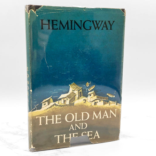 The Old Man and The Sea by Ernest Hemingway [FIRST BOOK CLUB EDITION] 1952 • Charles Scribner's Sons