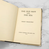 The Old Man and The Sea by Ernest Hemingway [FIRST BOOK CLUB EDITION] 1952 • Charles Scribner's Sons