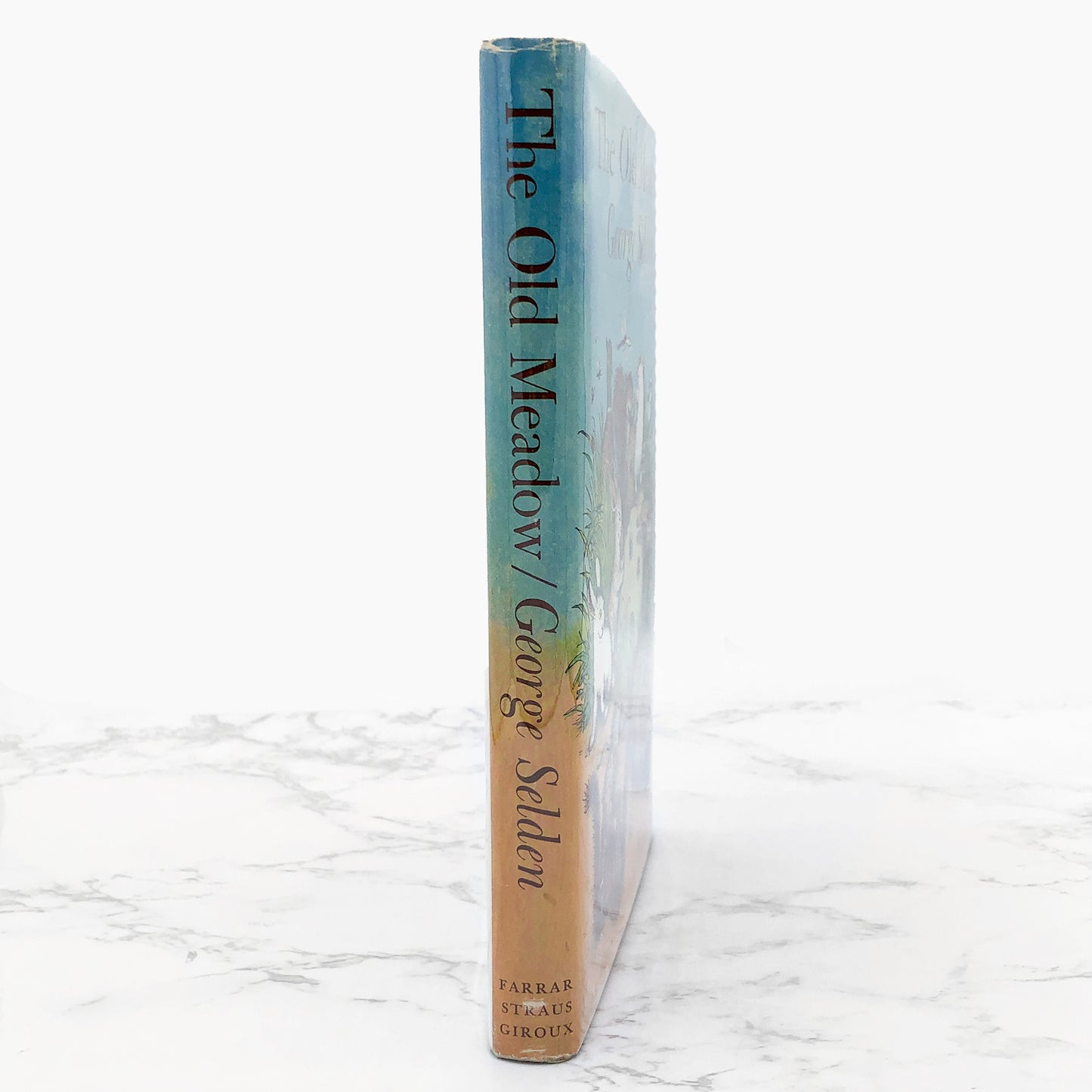 The Old Meadow by George Selden [FIRST EDITION • FIRST PRINTING] 1987 • FSG