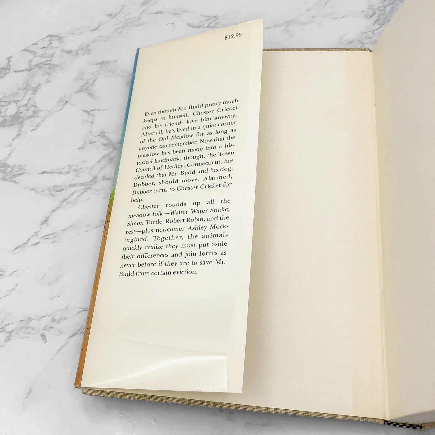 The Old Meadow by George Selden [FIRST EDITION • FIRST PRINTING] 1987 • FSG