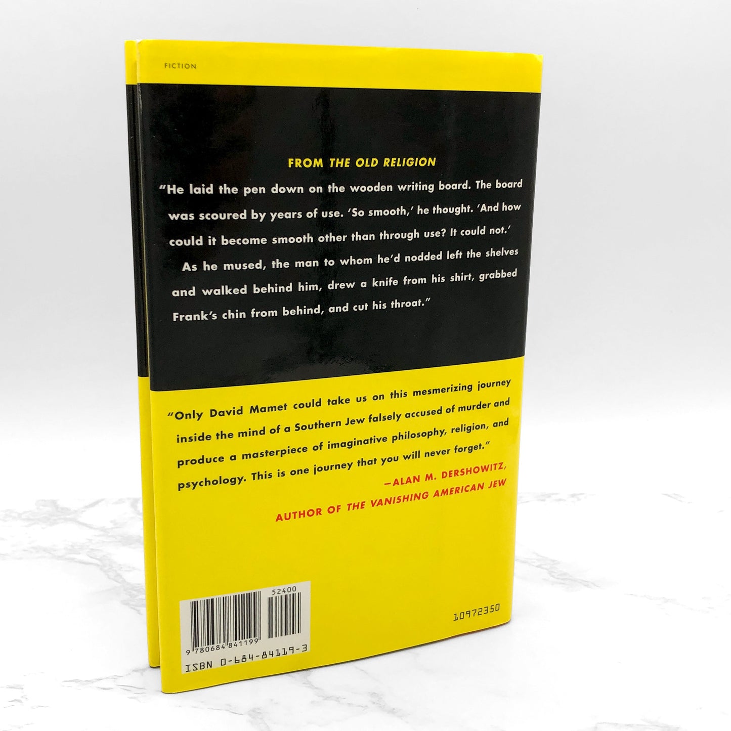 The Old Religion by David Mamet [FIRST EDITION • FIRST PRINTING] 1997 • The Free Press