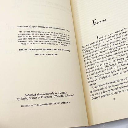 The Theory of Democratic Elitism: A Critique by Peter Bachrach [FIRST EDITION] 1967 • Little Brown & Co.