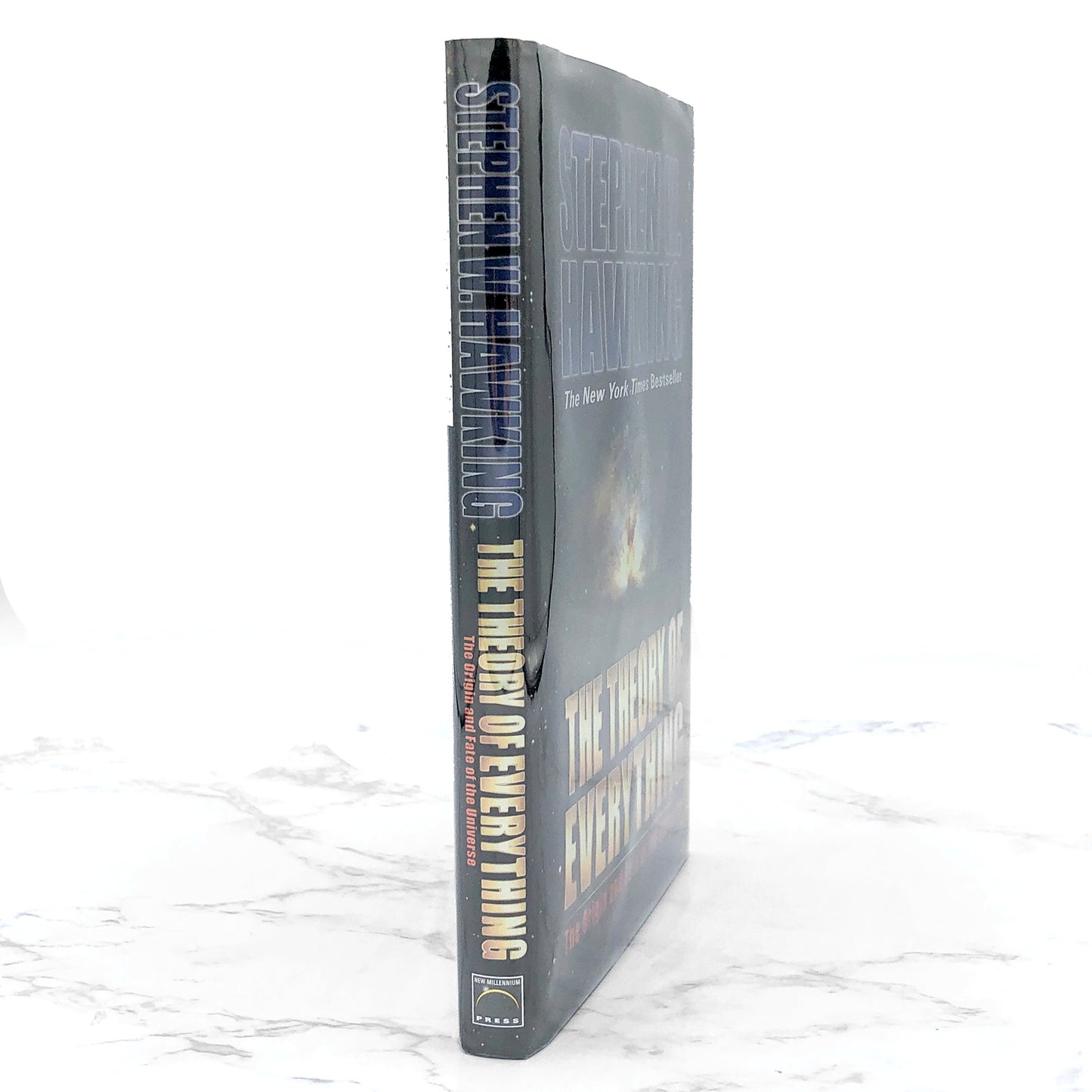 The Theory of Everything: The Origin & Fate of the Universe by Stephen Hawking [FIRST EDITION] • 2002 • New Millennium