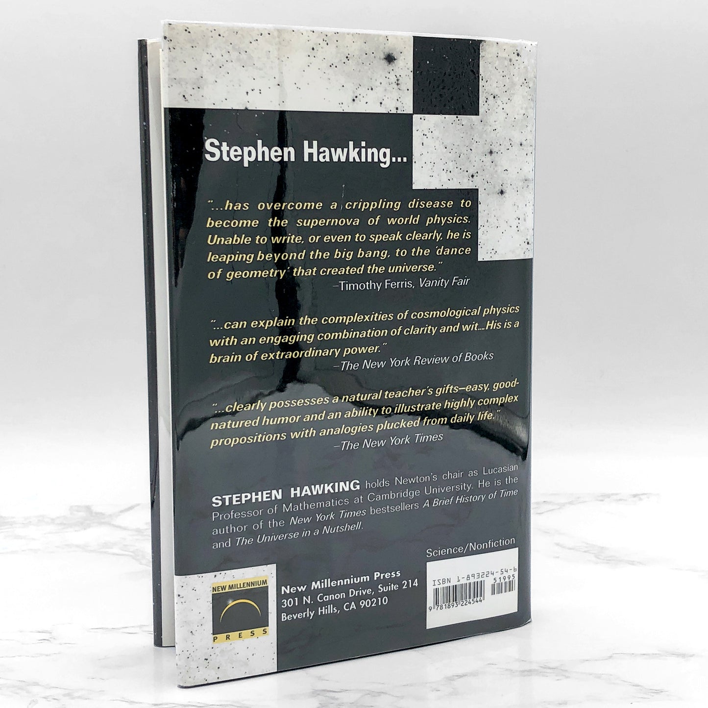 The Theory of Everything: The Origin & Fate of the Universe by Stephen Hawking [FIRST EDITION] • 2002 • New Millennium