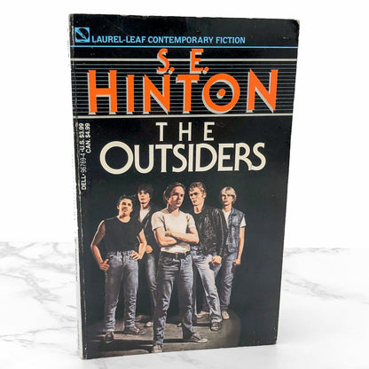 The Outsiders by S.E. Hinton [1989 PAPERBACK] • Dell • Rare Cover!