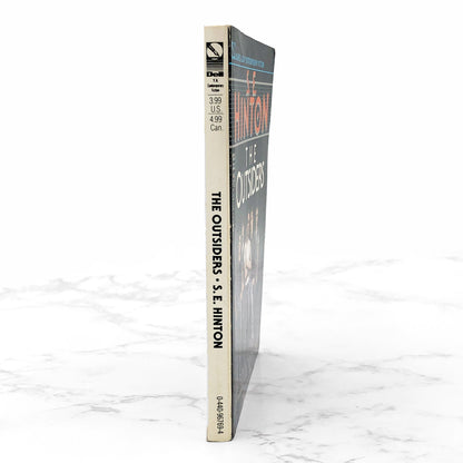 The Outsiders by S.E. Hinton [1989 PAPERBACK] • Dell • Rare Cover!