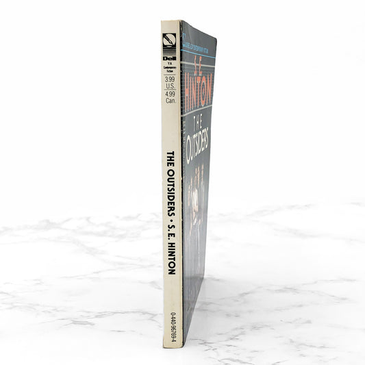 The Outsiders by S.E. Hinton [1989 PAPERBACK] • Dell • Rare Cover!