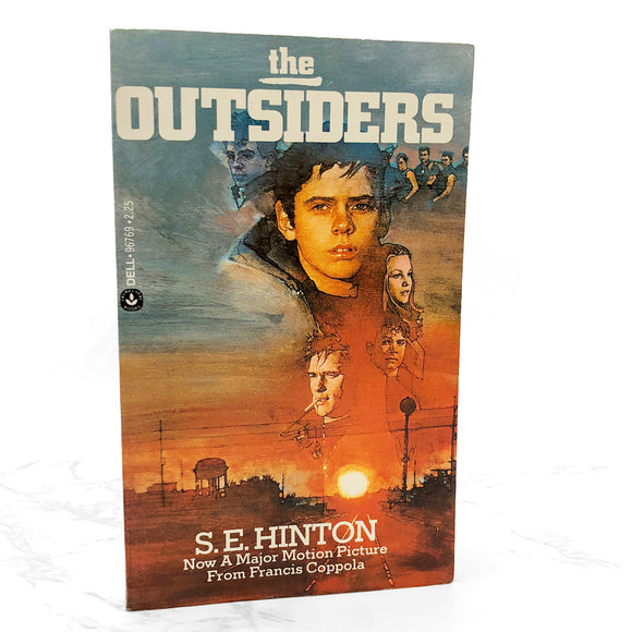 The Outsiders by S.E. Hinton [MOVIE TIE-IN PAPERBACK] 1982 • Laurel-Leaf • Rare!