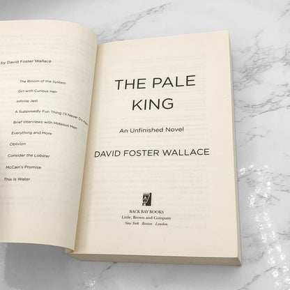 The Pale King by David Foster Wallace [FIRST PAPERBACK EDITION] 2012 • Back Bay Books