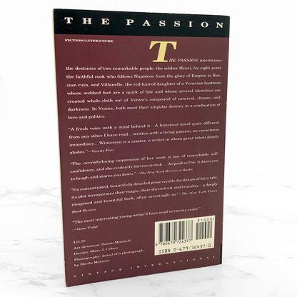 The Passion by Jeanette Winterson [FIRST PAPERBACK EDITION] 1989 • Vintage International