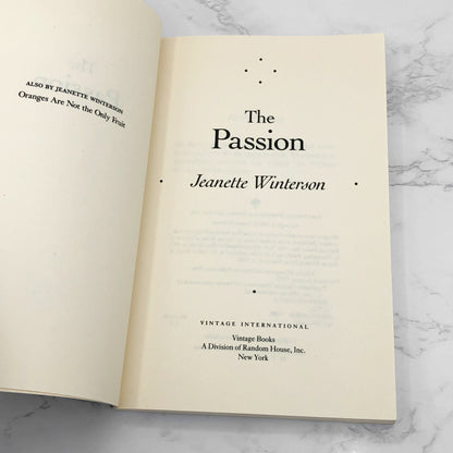The Passion by Jeanette Winterson [FIRST PAPERBACK EDITION] 1989 • Vintage International