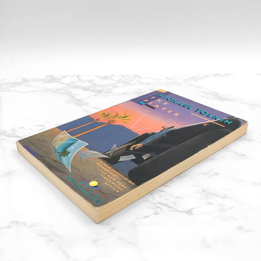 The Player by Michael Tolkin [FIRST PAPERBACK PRINTING] 1989 • Vintage Contemporaries