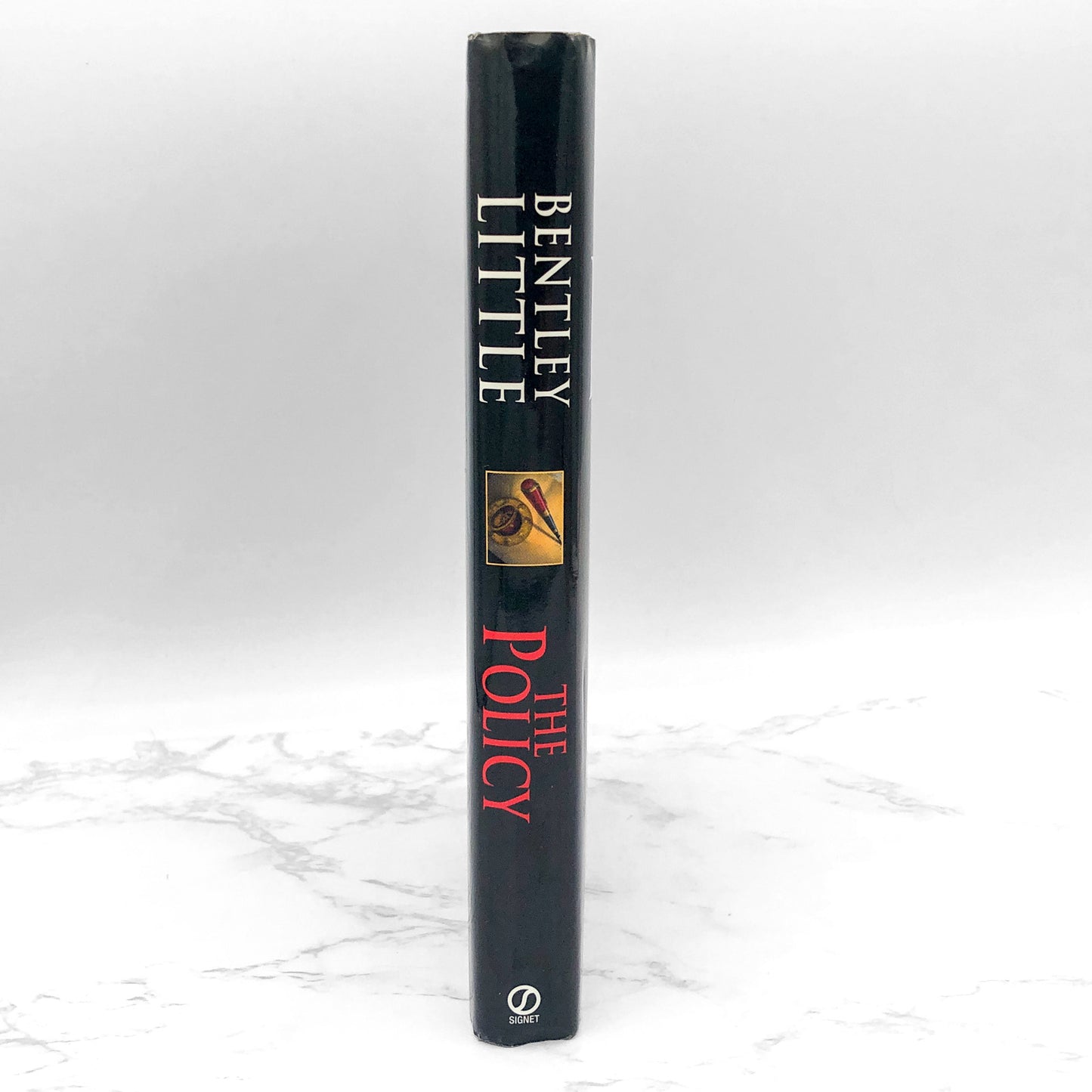 The Policy by Bentley Little [FIRST HARDCOVER EDITION] 2003 • Signet
