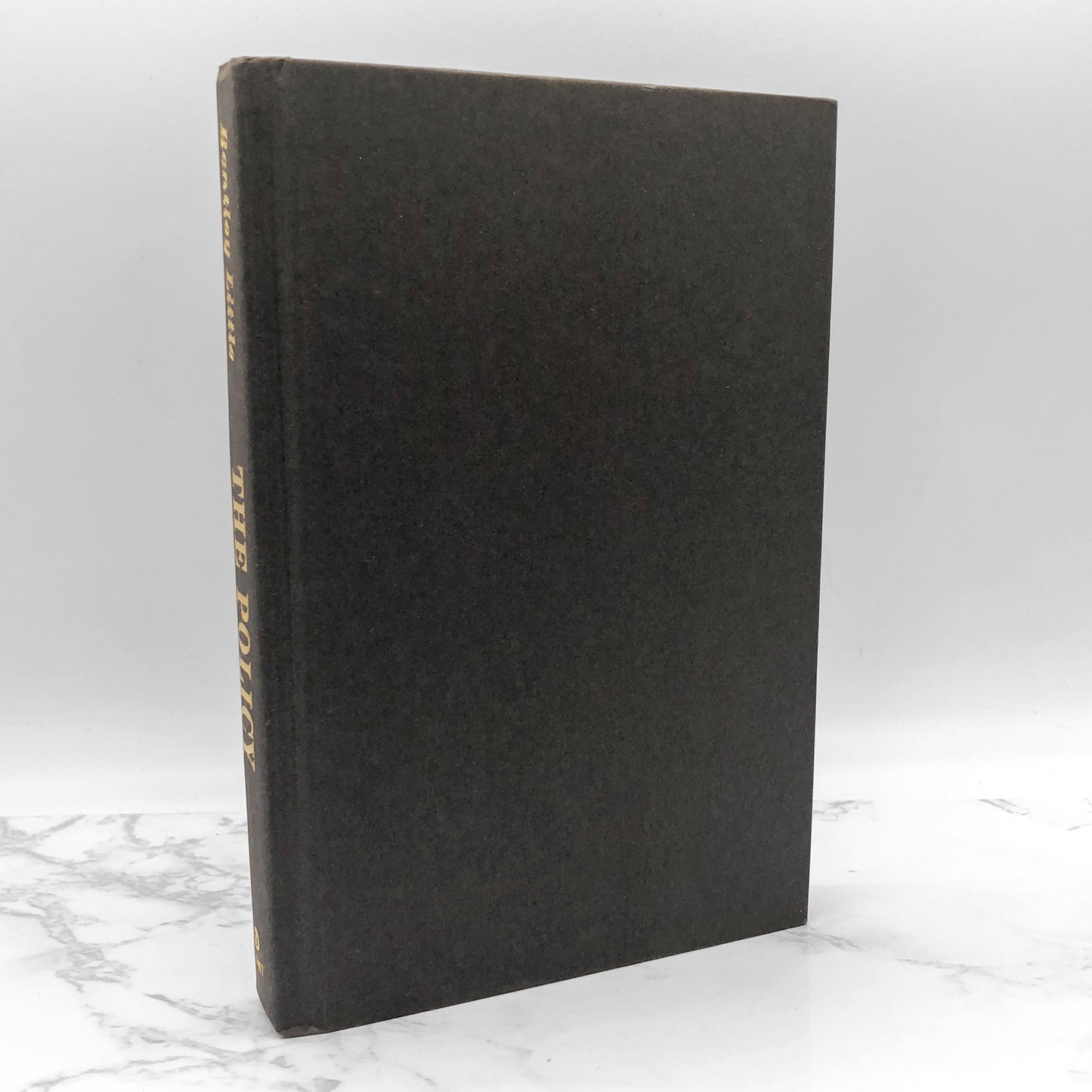 The Policy by Bentley Little [FIRST HARDCOVER EDITION] 2003 • Signet