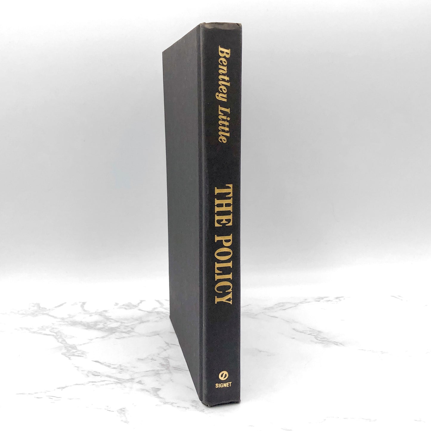 The Policy by Bentley Little [FIRST HARDCOVER EDITION] 2003 • Signet