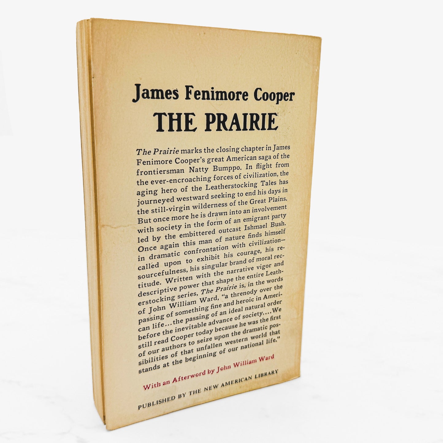 The Prairie by James Fenimore Cooper [1964 PAPERBACK] • Signet Classics
