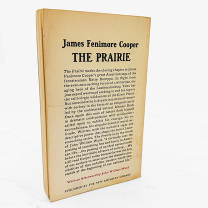The Prairie by James Fenimore Cooper [1964 PAPERBACK] • Signet Classics