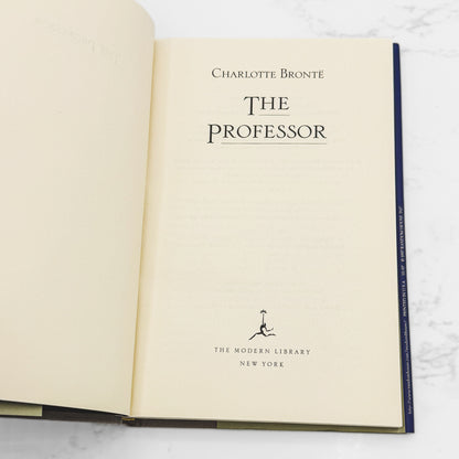 The Professor by Charlotte Bronte [HARDCOVER REISSUE] 1997 • The Modern Library