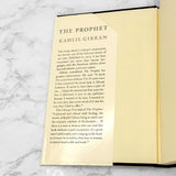 The Prophet by Kahlil Gibran [FIRST EDITION] • 83rd Printing / 1969 • Alfred A. Knopf