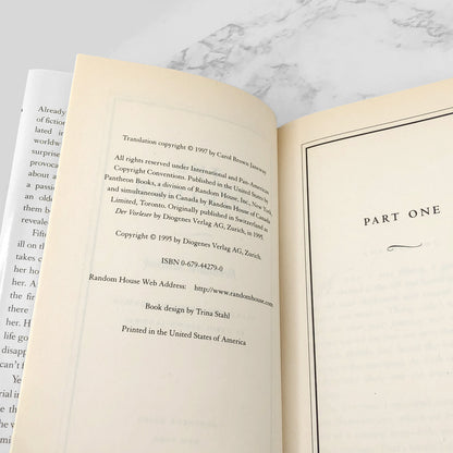 The Reader by Bernhard Schlink [1997 BCE HARDCOVER] • Pantheon Books