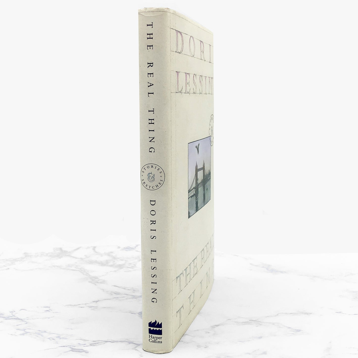The Real Thing: Stories and Sketches by Doris Lessing [U.S. FIRST EDITION • FIRST PRINTING] 1992 • Harper