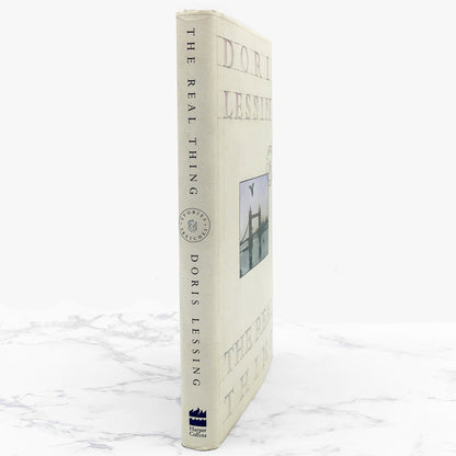 The Real Thing: Stories and Sketches by Doris Lessing [U.S. FIRST EDITION • FIRST PRINTING] 1992 • Harper