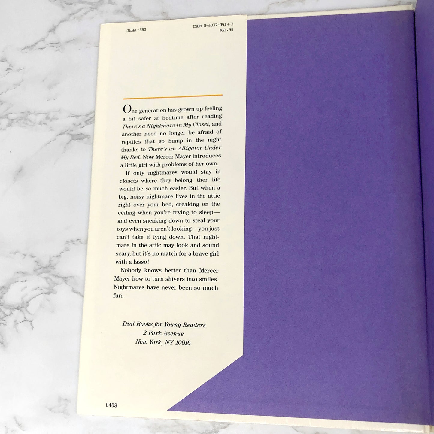 There's Something in My Attic by Mercer Mayer [FIRST EDITION • FIRST PRINTING] 1988 • Dial