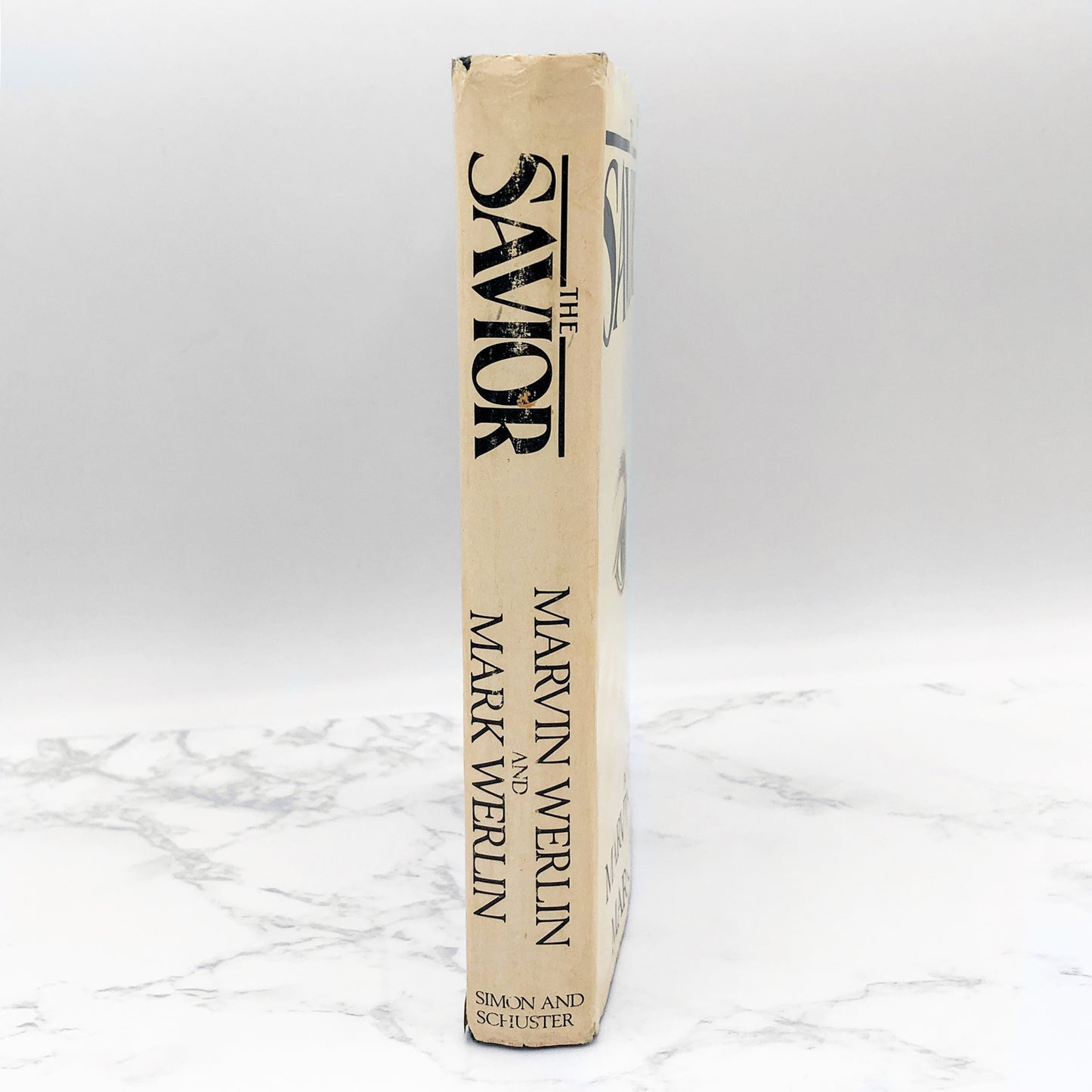 The Savior by Marvin & Mark Werlin [FIRST BOOK CLUB EDITION] 1978 • Simon & Schuster