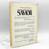 The Savior by Marvin & Mark Werlin [FIRST BOOK CLUB EDITION] 1978 • Simon & Schuster