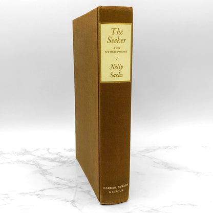 The Seeker & Other Poems by Nelly Sachs [FIRST EDITION • FIRST PRINTING] 1970
