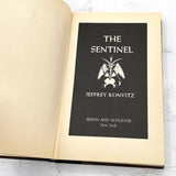 The Sentinel by Jeffrey Konvitz [FIRST EDITION • FIRST PRINTING] 1974 • Simon & Schuster