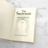 The Snowman by Raymond Briggs [MINIATURE EDITION HARDCOVER] 1990 • Random House