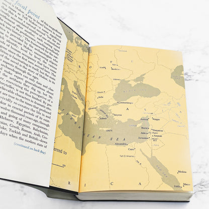 The Source by James A. Michener [FIRST EDITION] 1965 • Later Printing w. Rare Black & Gold Variant