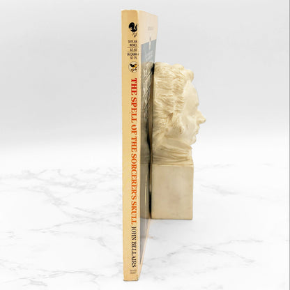 The Spell of the Sorcerer's Skull by John Bellairs [FIRST PAPERBACK EDITION] 1985 • Bantam Skylark