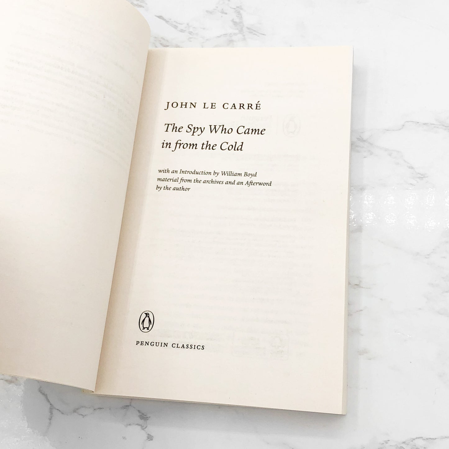 The Spy Who Came in From the Cold by John le Carré [U.K TRADE PAPERBACK] 2014 • Penguin Classics