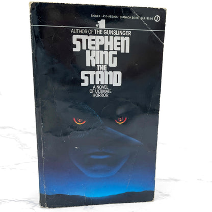 The Stand by Stephen King (Original Cut) [FIRST PAPERBACK EDITION] 1980 • Signet