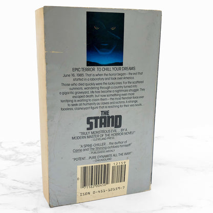 The Stand by Stephen King [FIRST PAPERBACK EDITION] 1980 • Signet • Original Cut