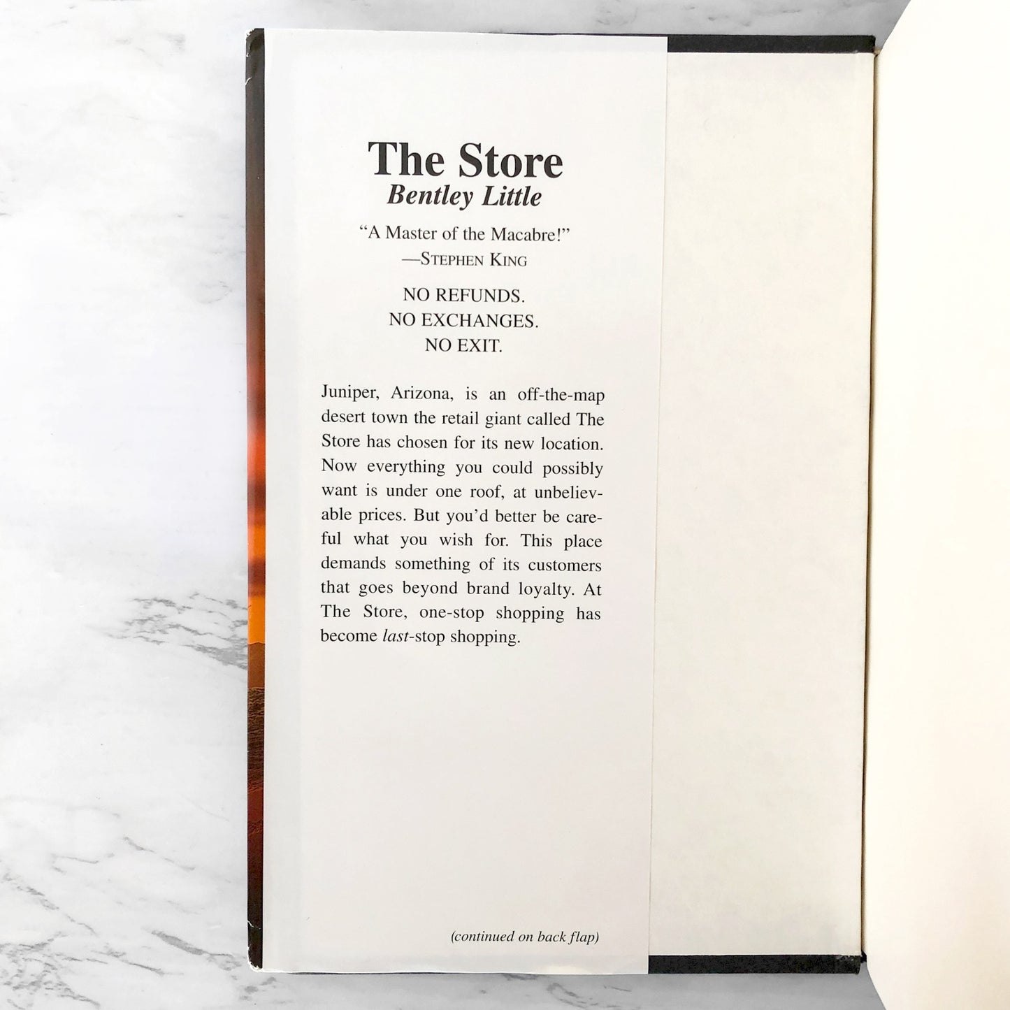 The Store by Bentley Little [FIRST EDITION HARDCOVER] 1998 • Signet