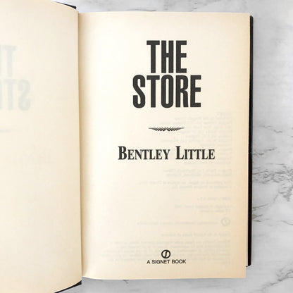 The Store by Bentley Little [FIRST EDITION HARDCOVER] 1998 • Signet