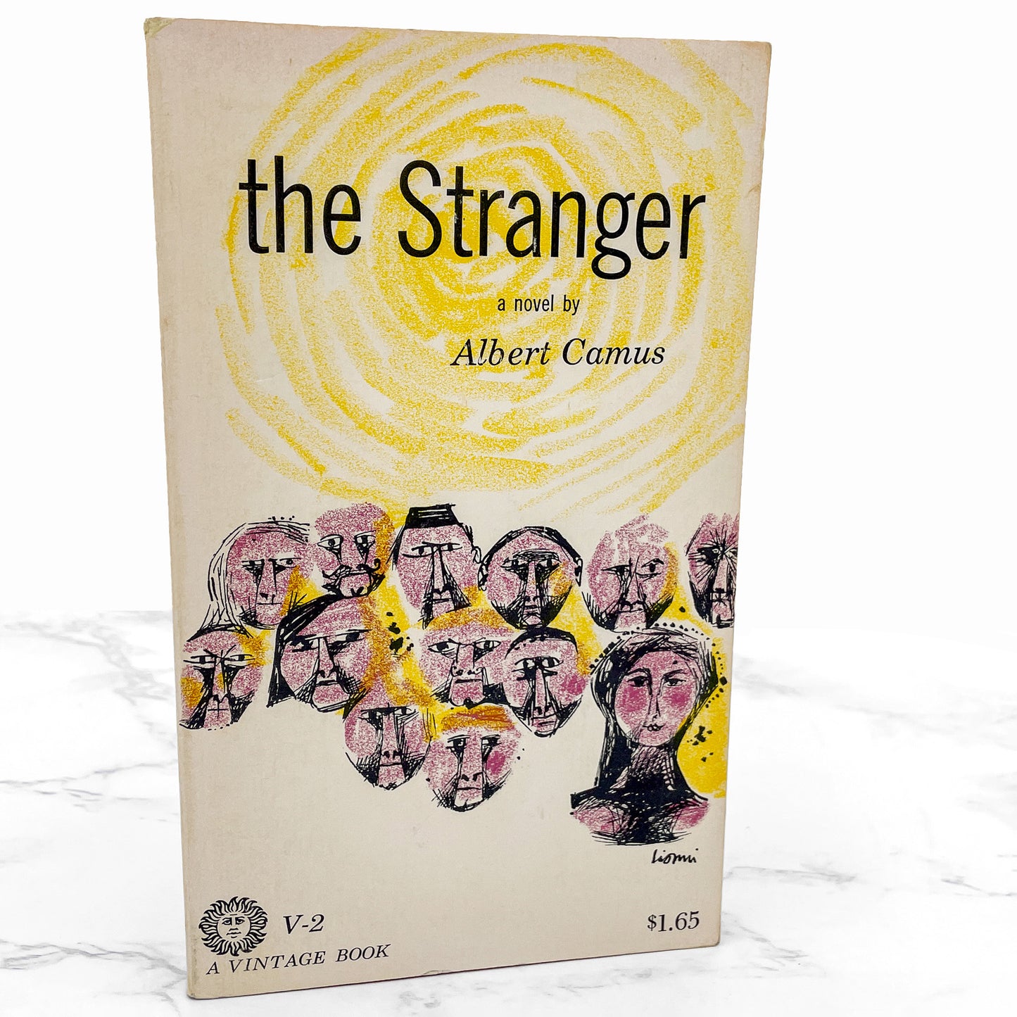 The Stranger by Albert Camus [FIRST U.S. PAPERBACK EDITION] 1955 • Vintage Books