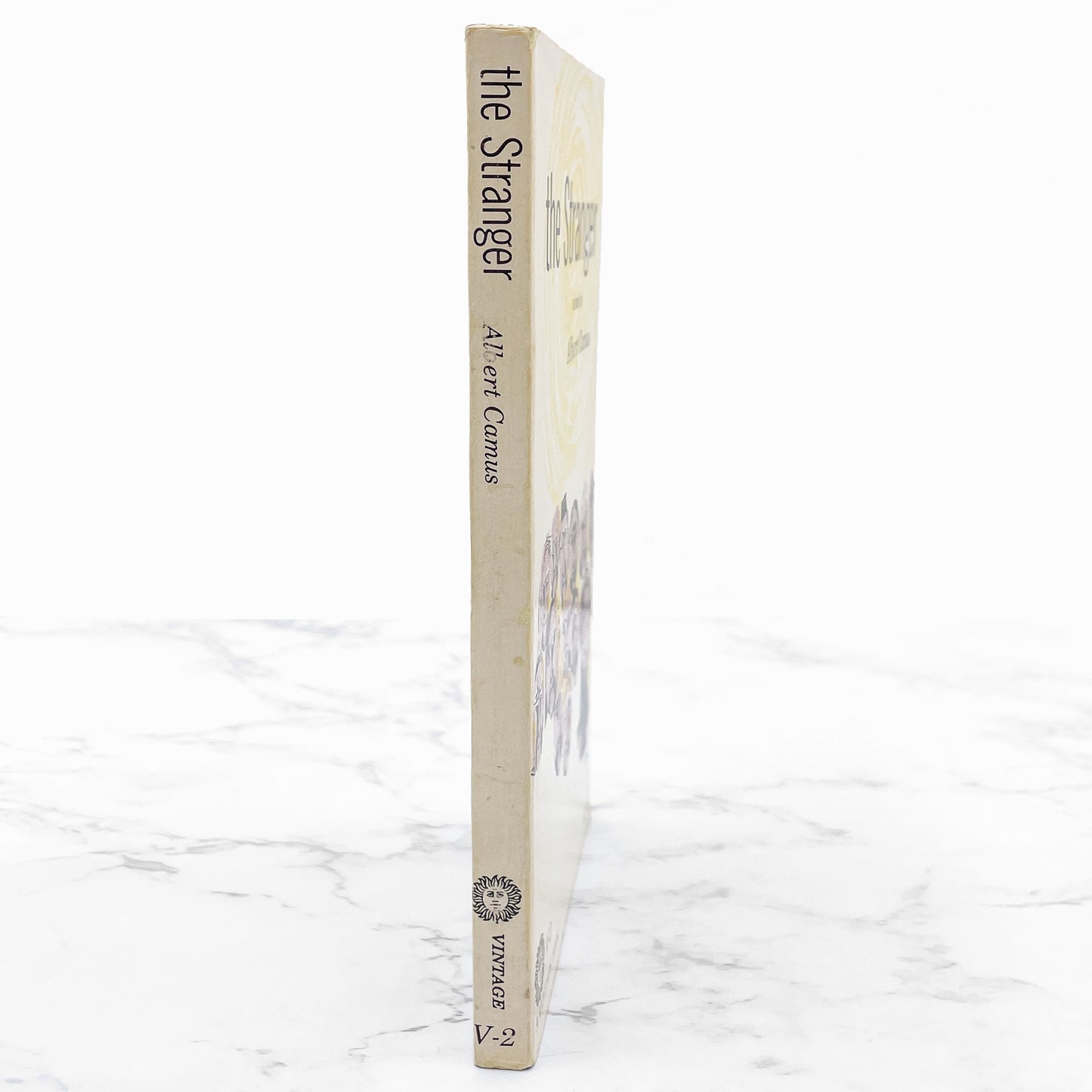 The Stranger by Albert Camus [FIRST U.S. PAPERBACK EDITION] 1955 • Vintage Books